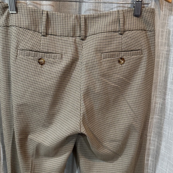 Michael Kors Tan Straight Leg Women's Pants - Picture 5 of 8